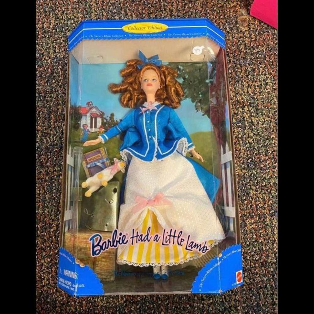 Barbie had a little lamb